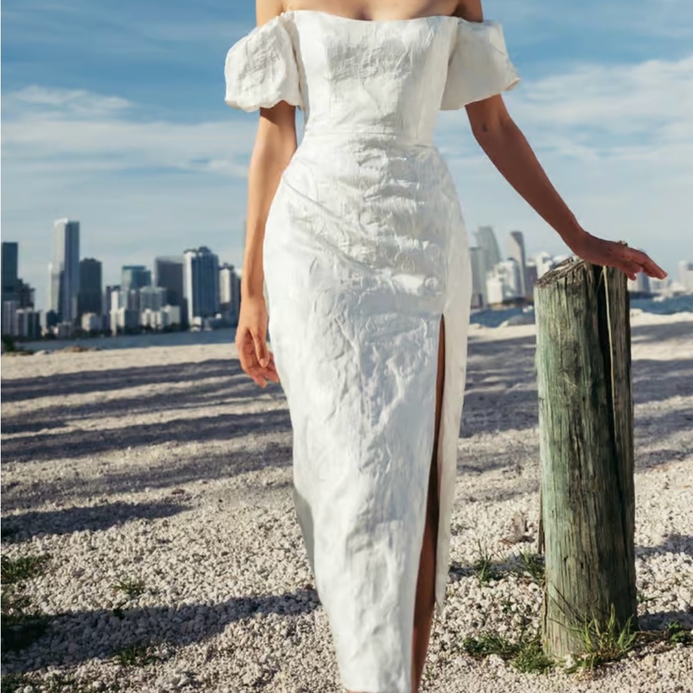 Jenny Yoo Marilyn Little White Dress